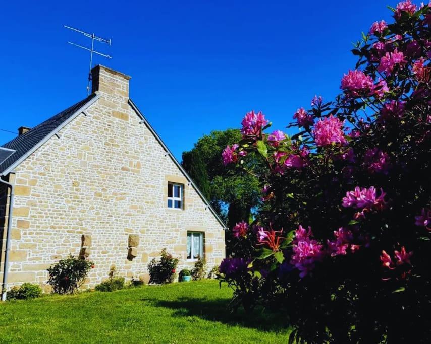 Maison En Pierre Au Milieu Du Bocage Coulouvray-Boisbenâtre Buitenkant foto