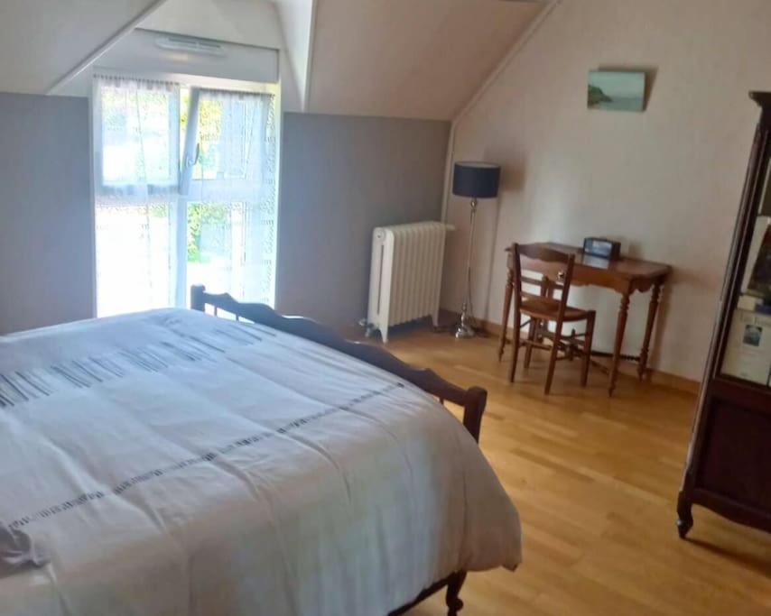 Maison En Pierre Au Milieu Du Bocage Coulouvray-Boisbenâtre Buitenkant foto